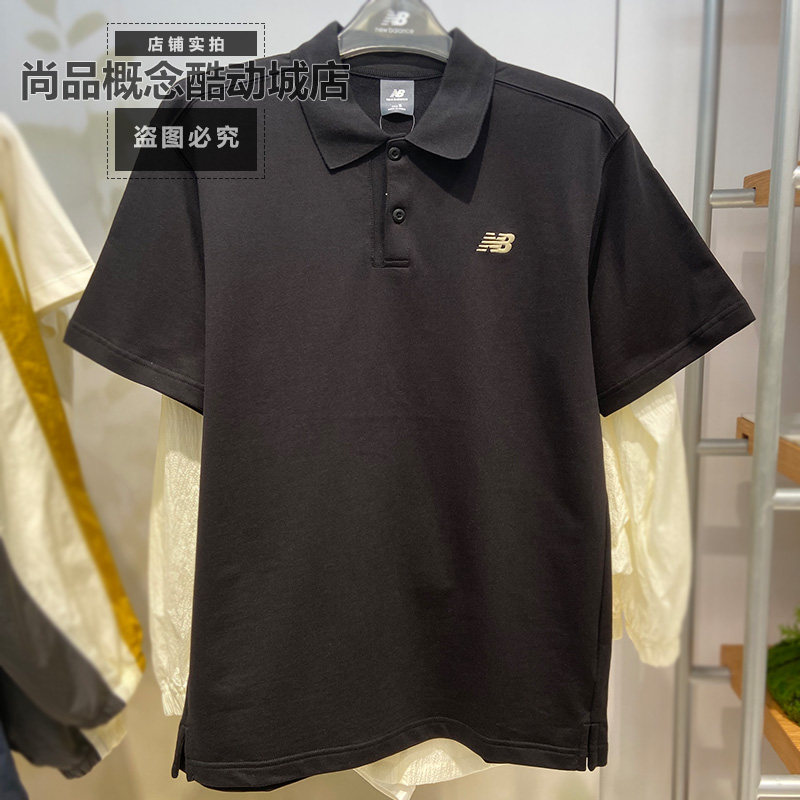 NB夏季纯棉翻领短袖运动POLO衫图片