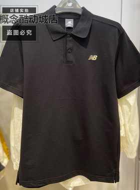 New Balance NB夏季男女款运动休闲纯棉翻领短袖POLO衫MT6186UZ
