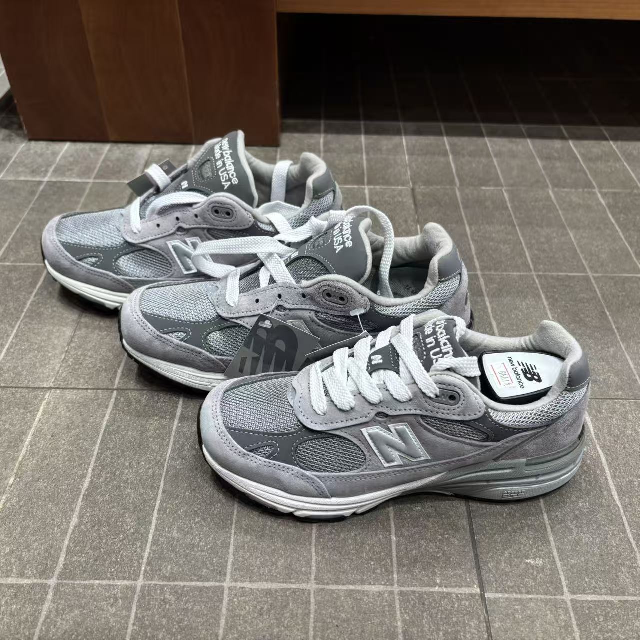 New Balance NB男女情侣同款英美产复古慢跑运动休闲鞋MR993GL