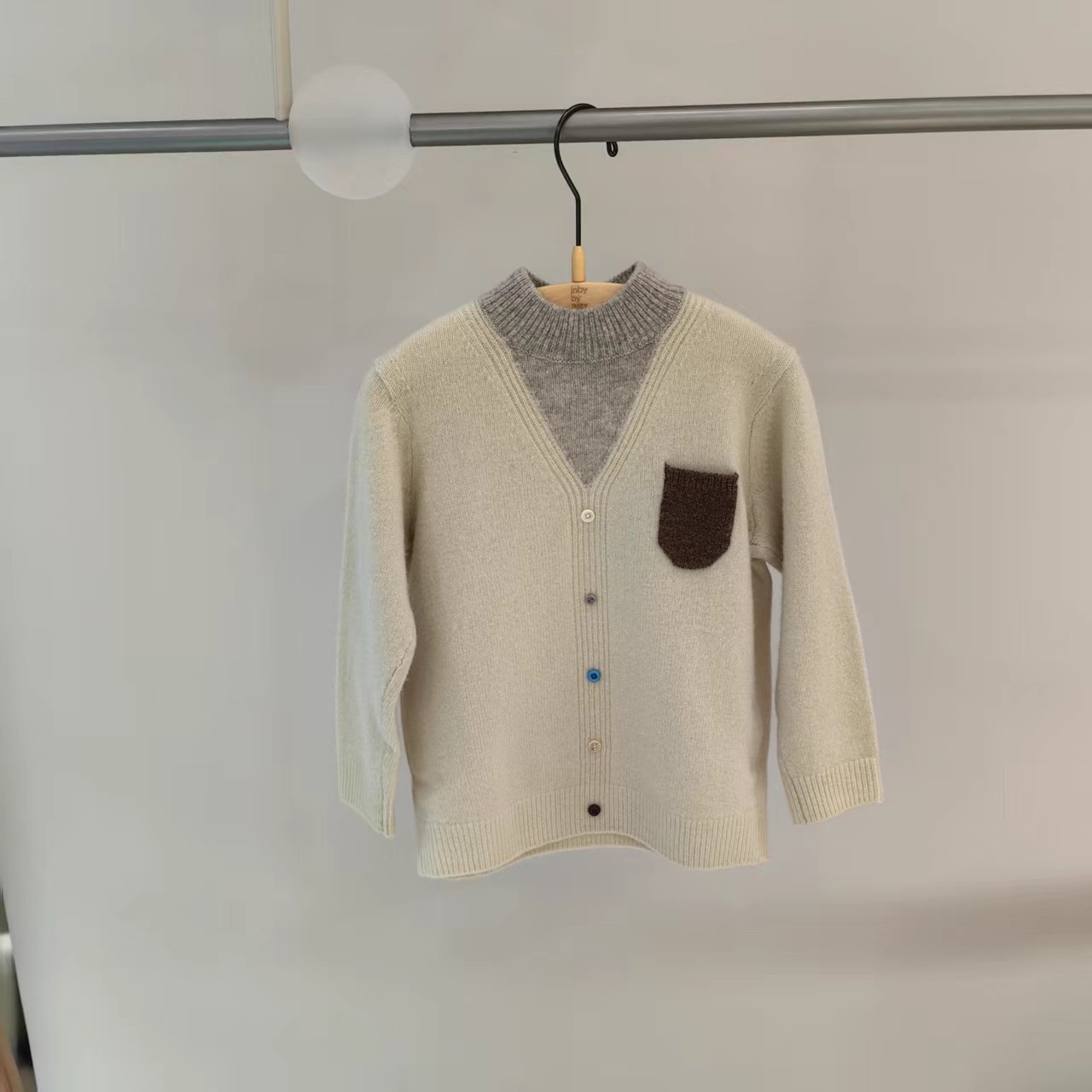 jnbybyjnby江南布衣冬季男女童童装长袖套头毛衫1PA312570