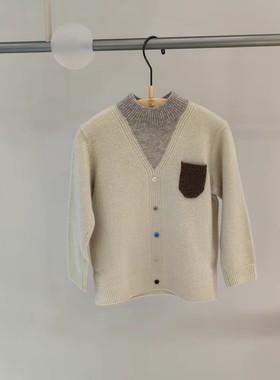 jnbybyjnby江南布衣冬季男女童童装针织长袖套头毛衫1PA312570