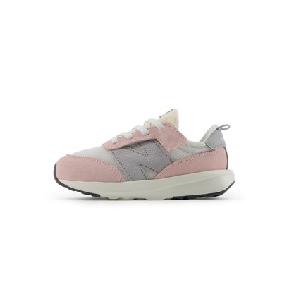 Newbalance NB童鞋 0-4岁婴幼童春季复古拼接舒适学步鞋潮NW370AG