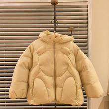 专柜正品jnbybyjnby小江南新男女童装中长款保暖羽绒服1OAC11370