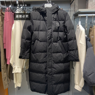 运动休闲连帽羽绒外套3ADJB1156 NY防水防泼水长款 MLB冬季 男女同款