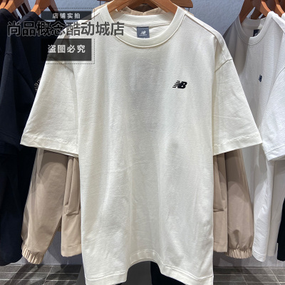 NB男夏新款运动字母短袖T恤