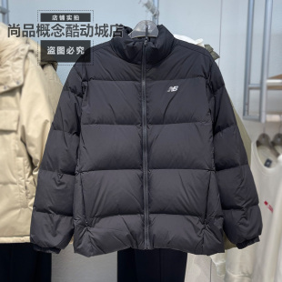 New Balance NB冬季款男女款立领短款鸭绒运动羽绒服外套AMJ44302