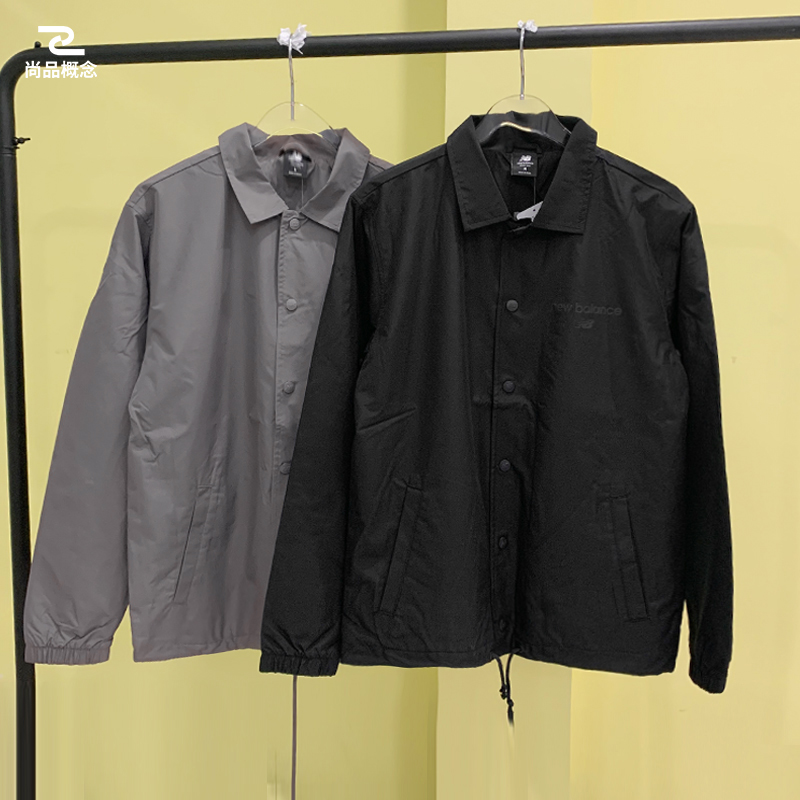 中性翻领简约外套纽巴伦衬衫夹克