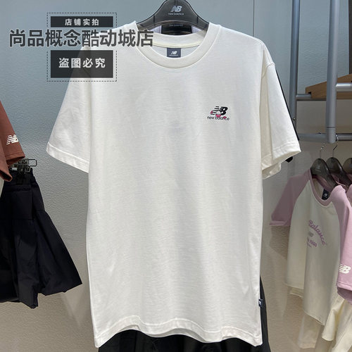 NEW BALANCE NB 夏季款男女同款运动休闲百搭圆领短袖T恤 MT51864