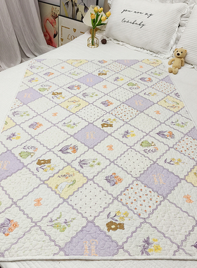 可定制双面纯棉夹棉床盖隔脏垫防油防汗床单保护垫宿舍上下铺褥子