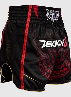 VENUM tekken老虎泰拳搏击散打短裤 格斗训练比赛健身泰拳裤