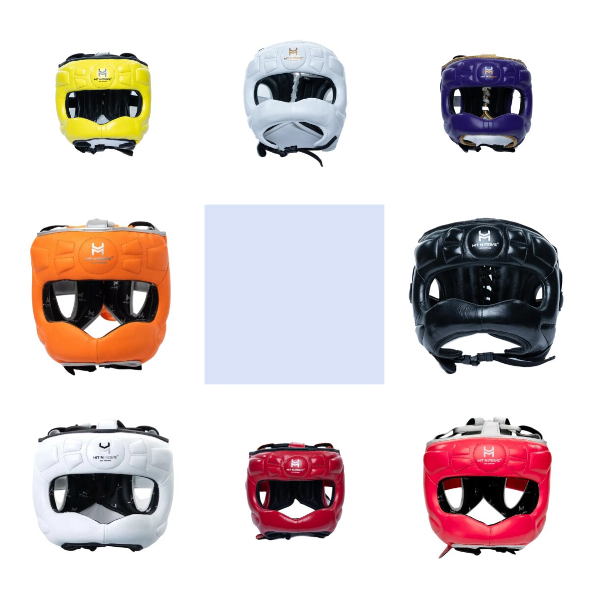 HIT N MOVE美国进口护鼻护头 泰拳搏击散打护脸面罩 拳击横梁头盔