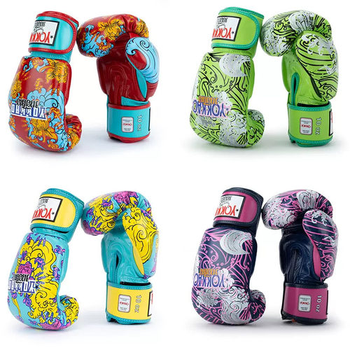 YOKKAO 夏威夷拳击手套成人男女泰拳训练散打格斗搏击沙袋拳套
