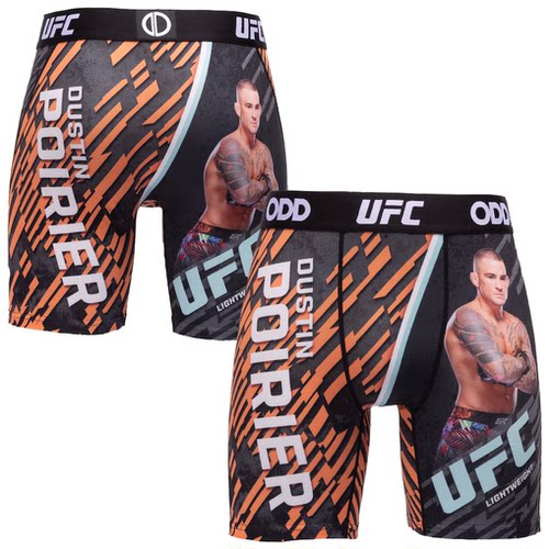 UFC Dustin Poirier 钻石普瓦里尔搏击散打MMA紧身短裤 速干内裤