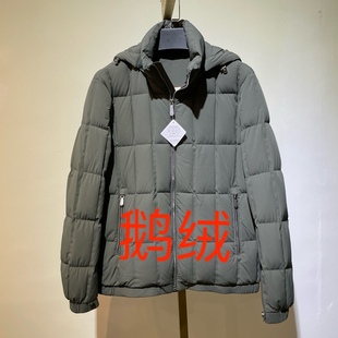 YR136  宝尼 男士商务休闲连帽羽绒服  简约百搭休闲款 保暖防风