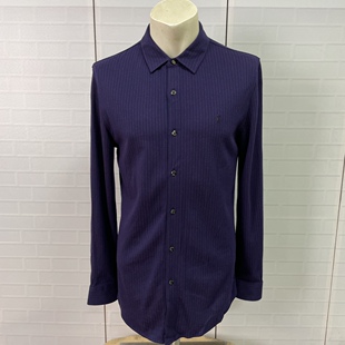 休闲翻领常规款 CX204 男士 商务春秋季 衬衣 48码