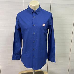 50码 休闲翻领常规款 路易凯迪东长袖 男士 衬衣 商务春秋季 CX362