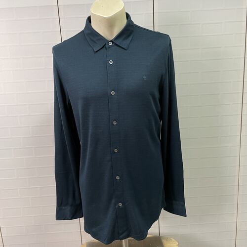 CX246  50码路易长袖商务春秋季男士商务休闲翻领常规款衬衣