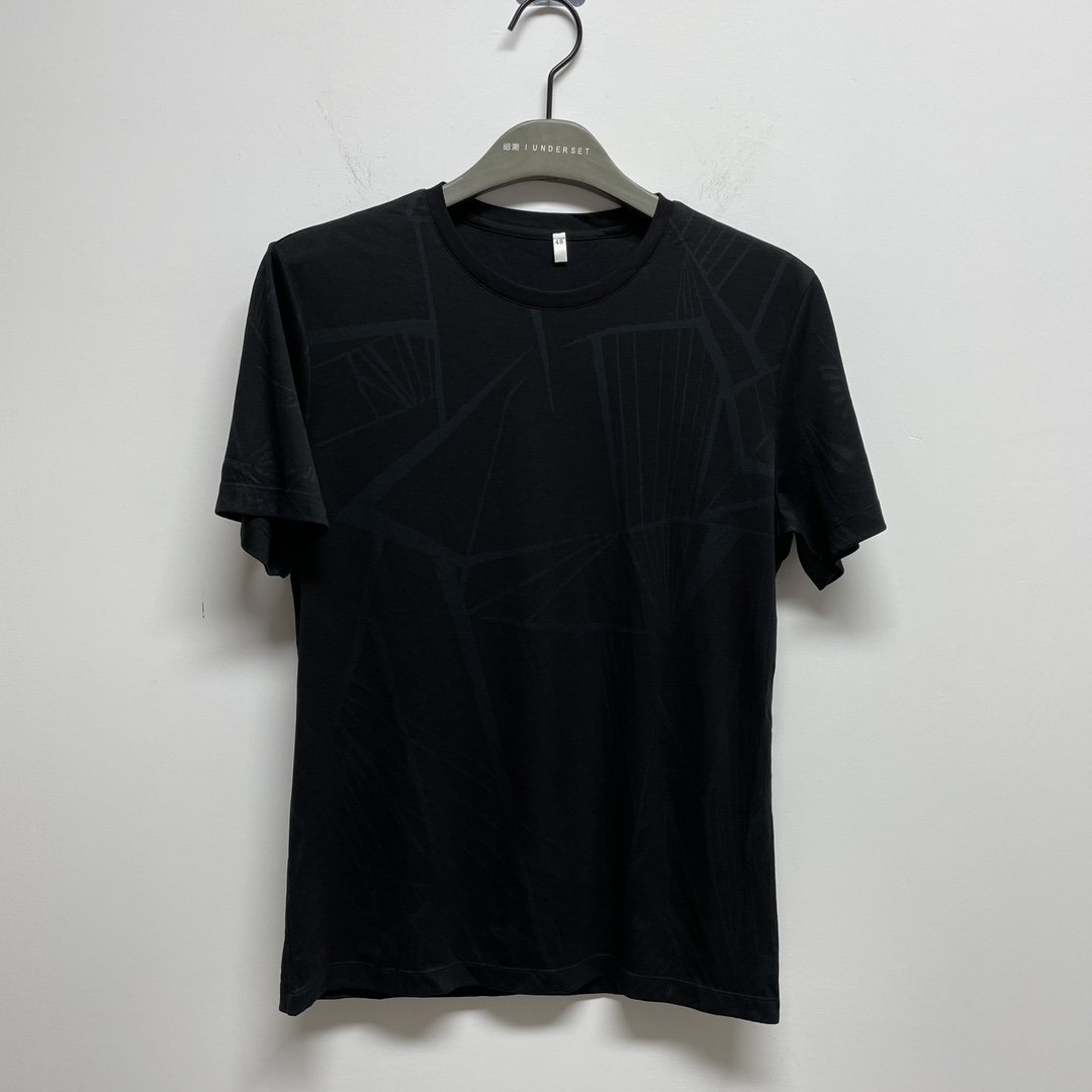 DX141   路易诗兰男士商务休闲百搭圆领t恤中青年短袖时尚