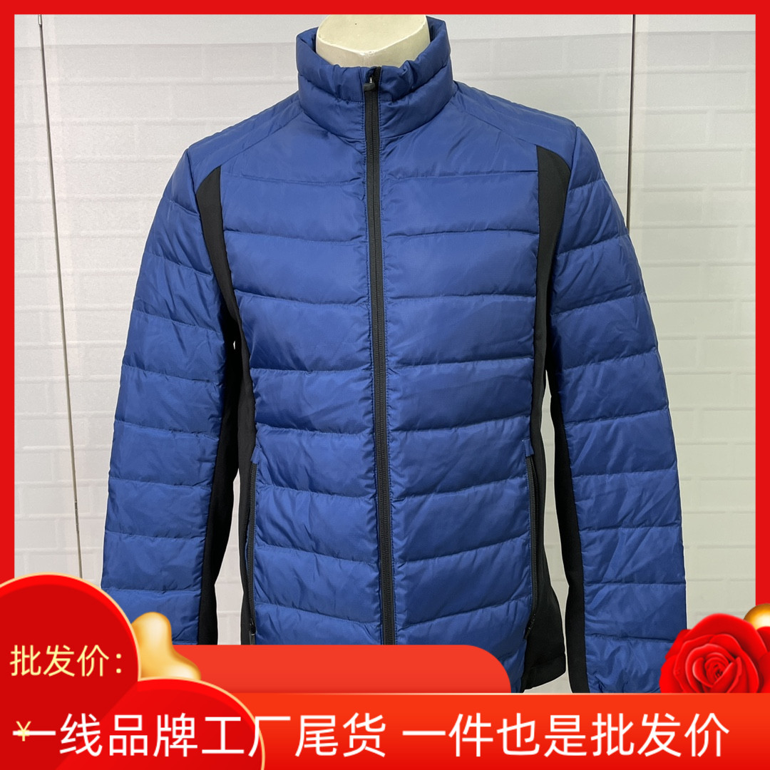 Y689   48码金诺斯密圣吉丹款秋冬季新款立领羽绒服时尚柔软