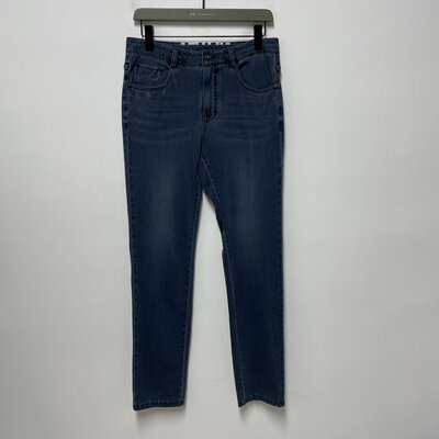 XK35    40码新款雷沙路易诗兰洗长始祖裤秋季裤上男士休闲牛仔裤