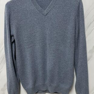 50码 上衣时尚 冬季 毛衫 潮流 V领商务羊绒休闲保暖长袖 YM27