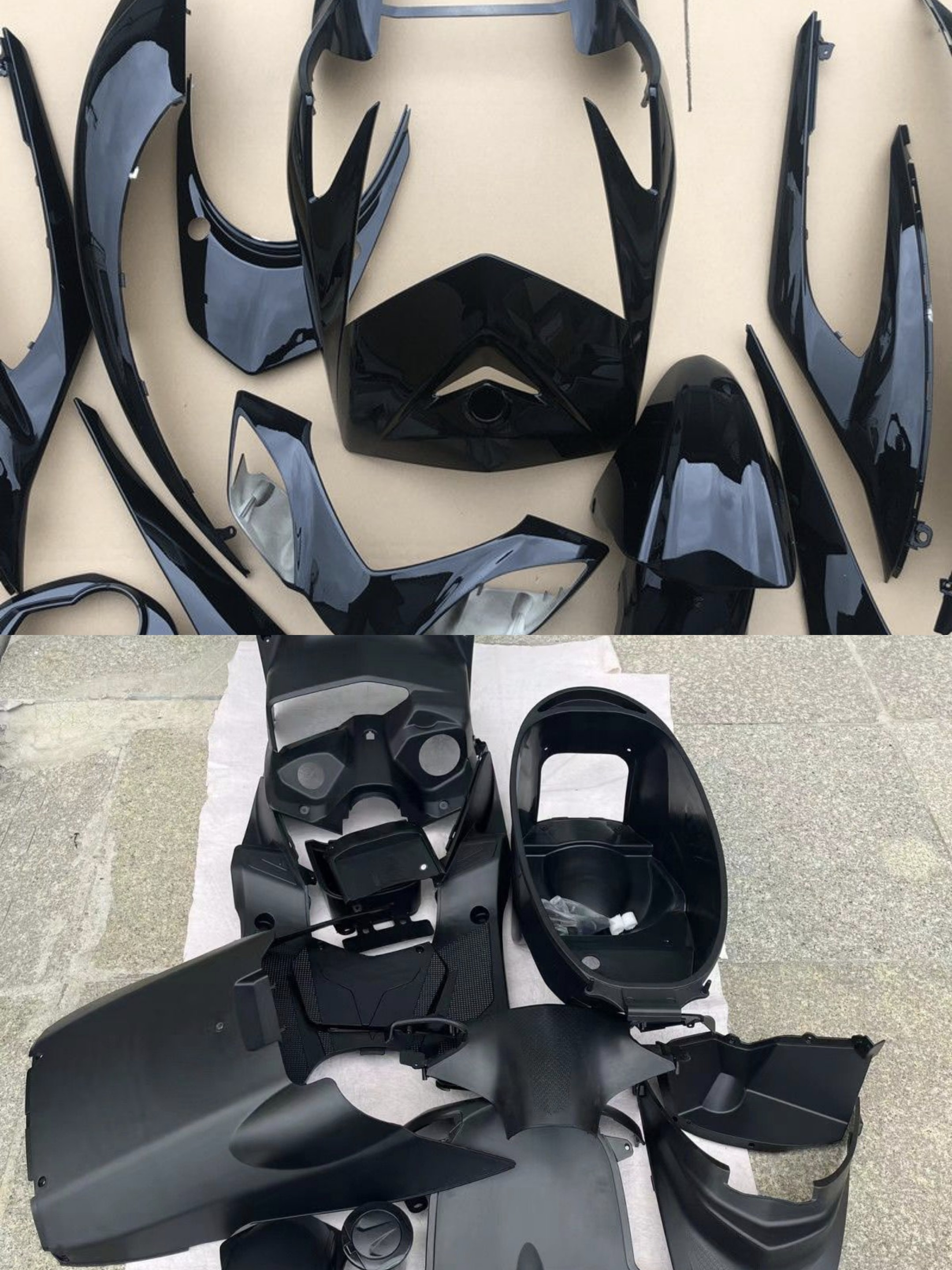 三阳劲战三代目外壳原厂壳林海极光摩托车外壳内壳除坐桶后挡泥板