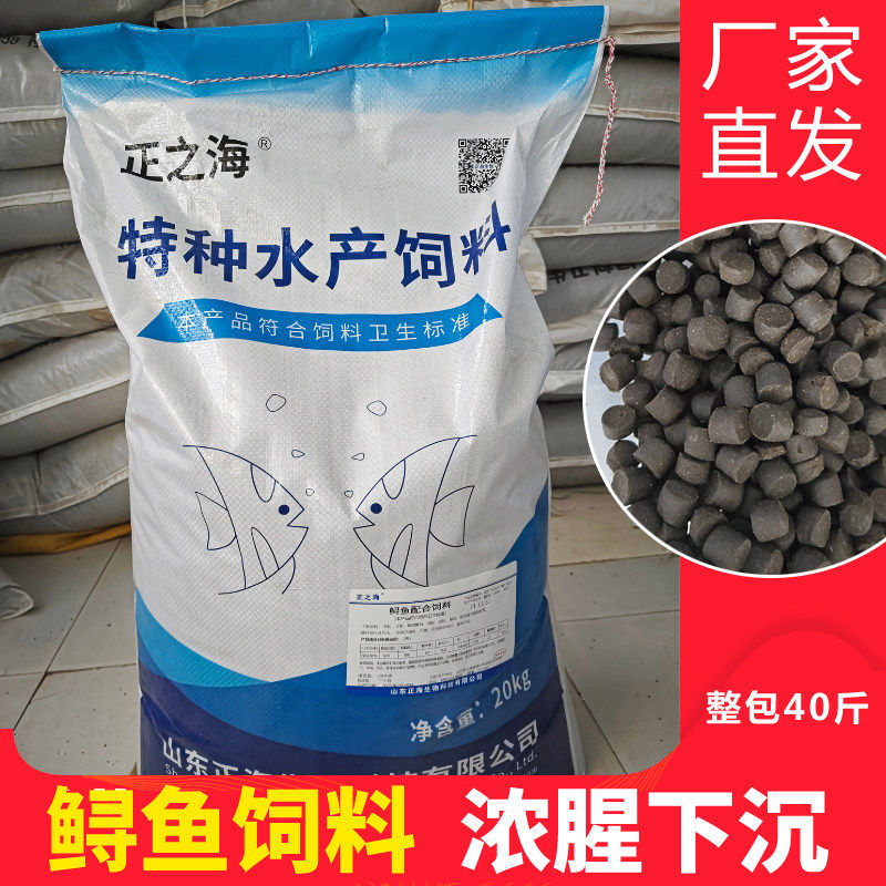 鲟鱼饲料中华食用鲟龙鱼浓腥
