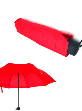 红伞结婚大红色折叠三折雨伞婚礼新娘出嫁用的舞台演出舞蹈道具伞