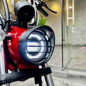 车灯罩保护壳适用本田电动车DAX配件腊肠狗长颈鹿复古改装 bcbuC09