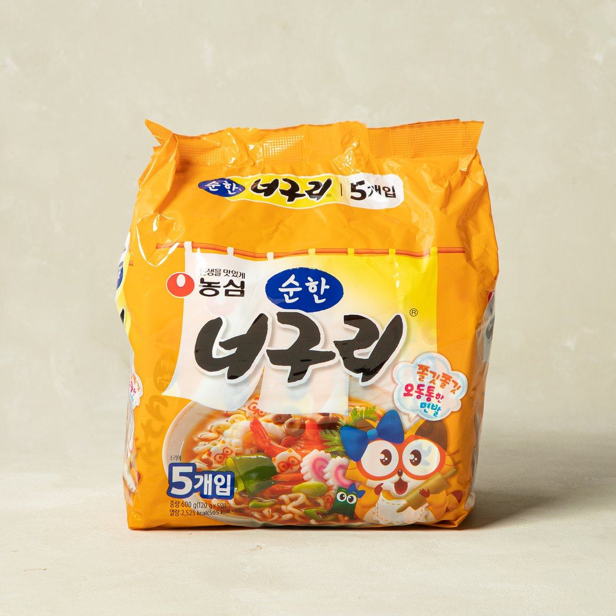 原味浣熊海鲜韩国农心