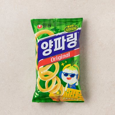 韩国进口农心原味洋葱圈80g膨化
