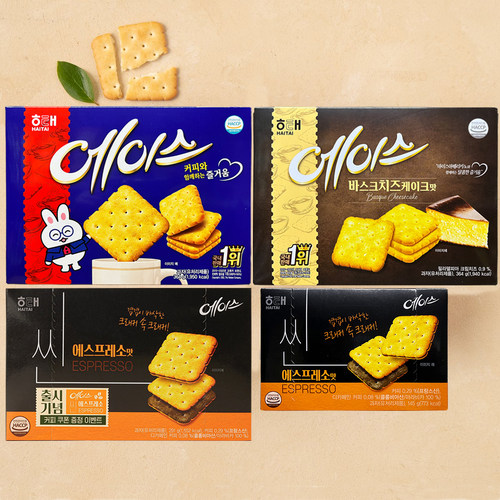 韩国进口海太ace饼干/芝士味咸味