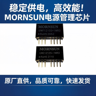 金升阳UWE/UWF1205S/1212S/1215S-1/3WR3隔离DCDC电源模块MORNSUN