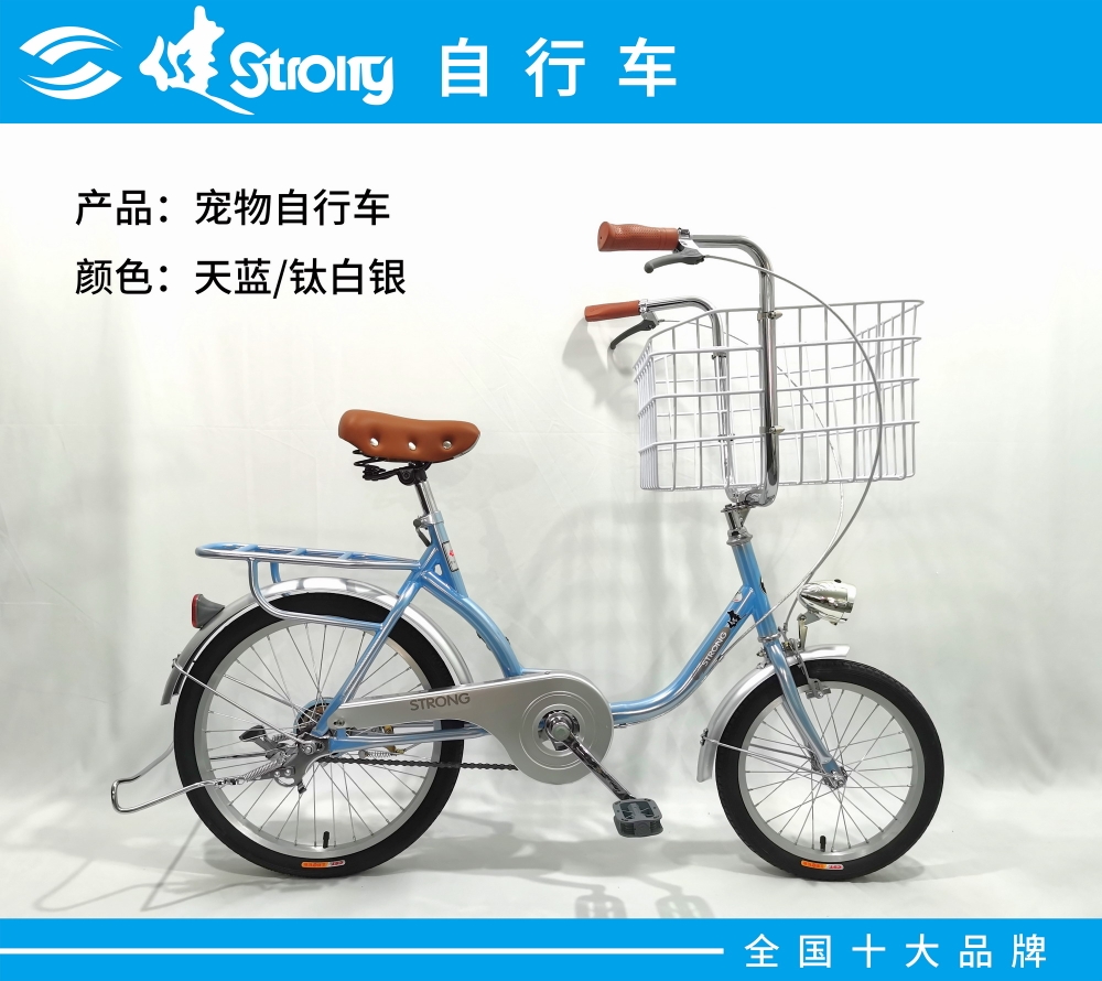 健牌自行车轻便时尚成年高颜大筐学生高颜休闲单车代步自行车成人