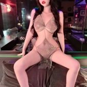 3505潮尚夜总会内衣性感吊带连体透视夜店女郎连衣裙制服吊带