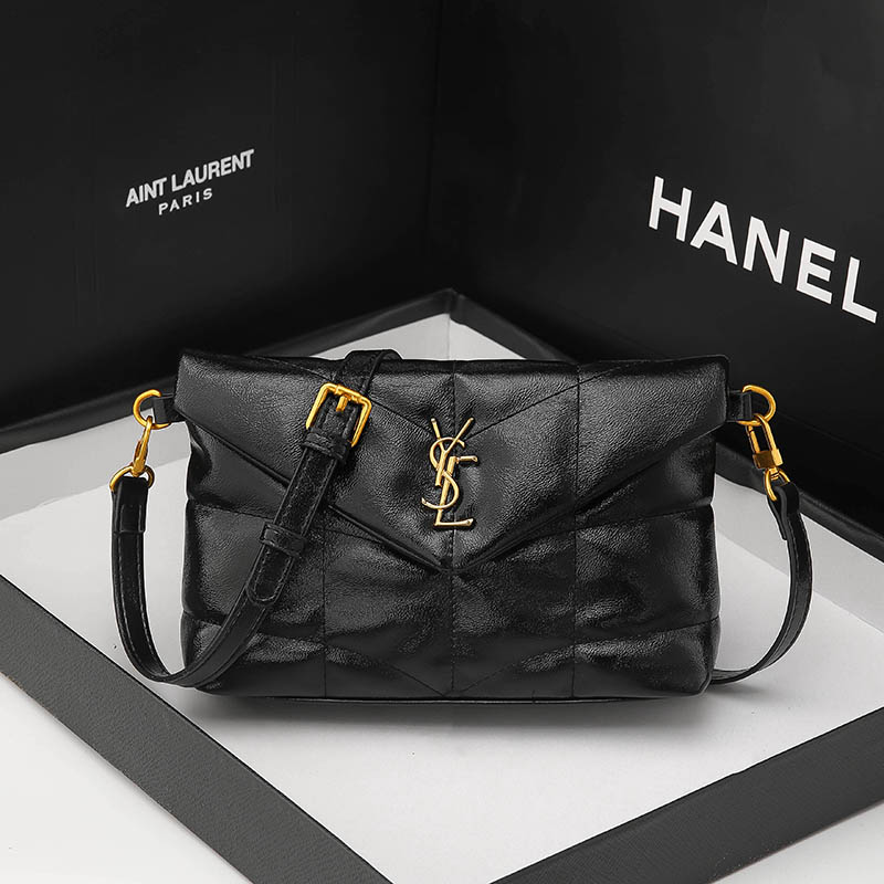 包包女式2025新款真皮小包精致菱格绣花单肩包手提斜挎链条包