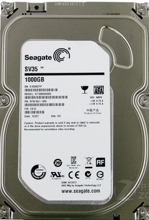 Ï£½Ý1T ̨ʽ»úÓ²ÅÌST1000VX000 7200ת Ï£½Ý1TB¼à¿ØÆóÒµ¼¶Ó²ÅÌ