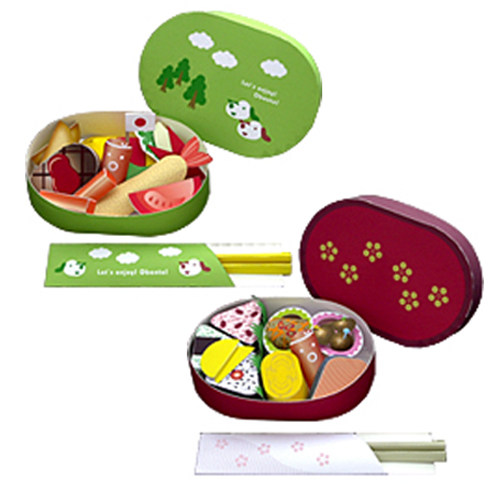 儿童手工折纸DIY拼装立体3D纸质模型仿真食物盒饭便当玩具制作