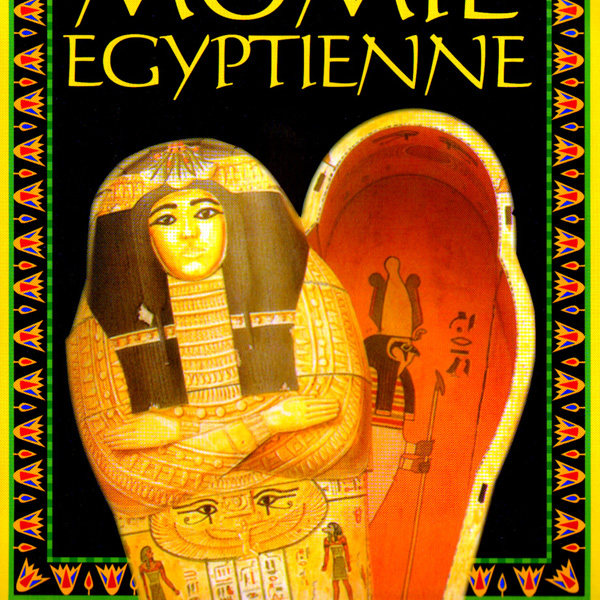 儿童手工折纸diy拼装立体3d纸质模型埃及木乃伊法老王棺材制作