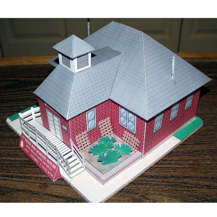 儿童手工折纸diy拼装立体3d纸质模型小屋建筑房屋房子小别墅场景