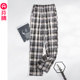 青年全棉居家裤 芬腾睡裤 休闲可外穿秋冬舒适大码 纯棉长裤 男春秋季