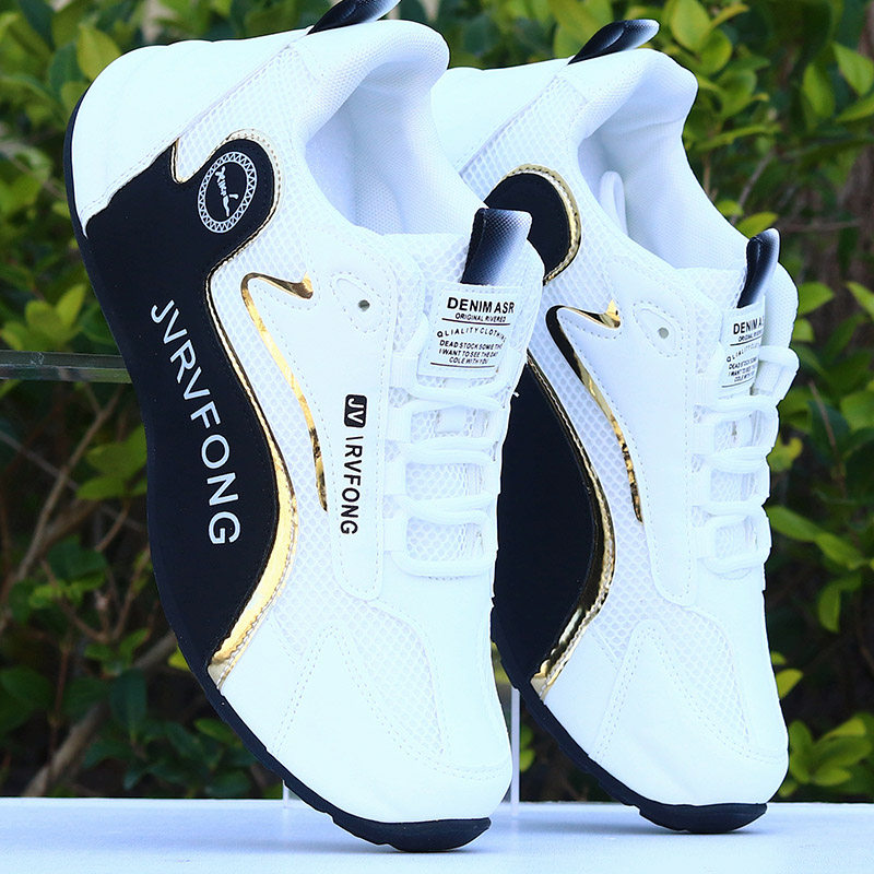 高档男鞋透气网面老爹鞋男百搭轻奢潮牌增高板鞋防臭防滑休闲鞋子