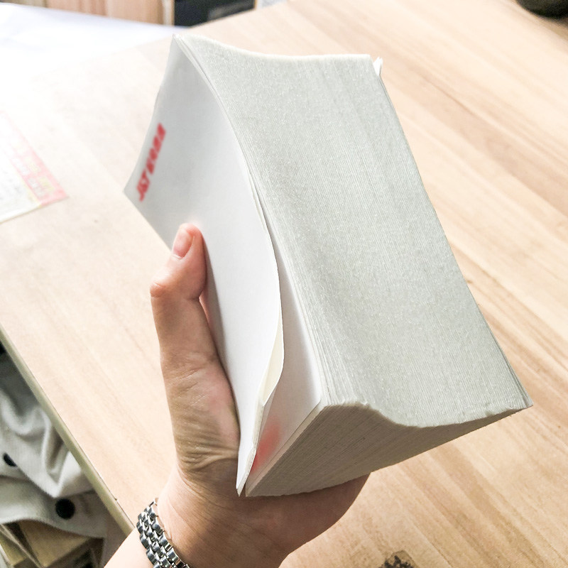 단일 인쇄 용지의 새로운 버전을 표현 전자 페이스 시트 감열지 3방수 76MM*130MM 표현