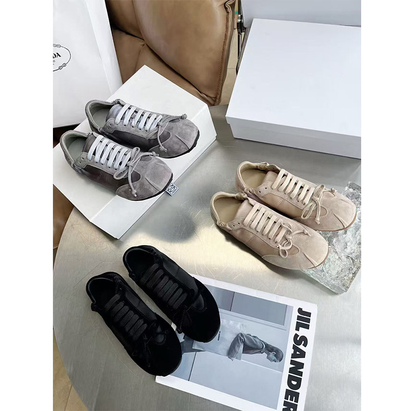 【欧货】真皮德训鞋女2026春季新款复古拼色蝴蝶结平底运动休闲鞋,女鞋,德训鞋,淘宝优惠券,粉丝福利购,淘宝优惠卷