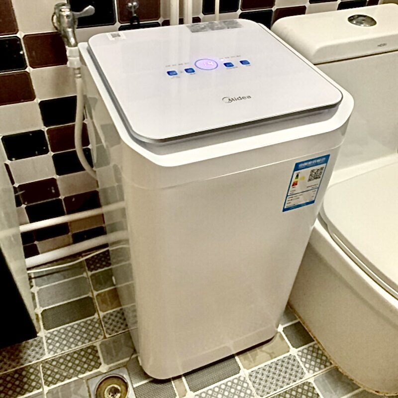 美的3公斤KG全自动加热洗衣机家用小型迷你波轮宝宝婴儿MB30VH10E