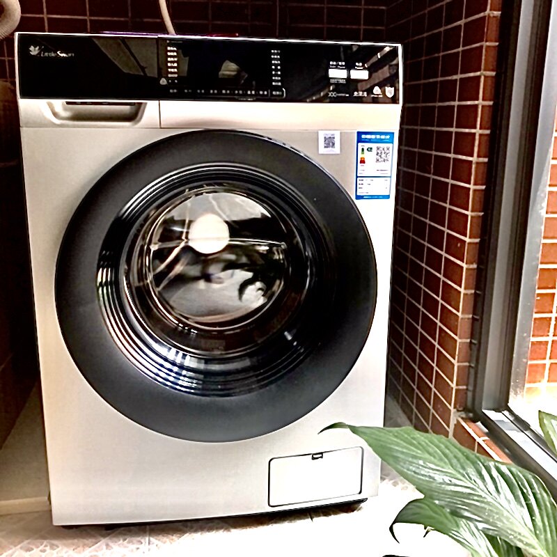 小天鹅洗衣机10公斤kg变频滚洗脱一体筒官方旗舰店 TG100V62ADS5