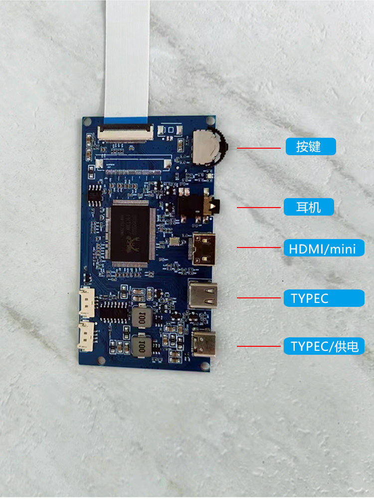 IPAD4|10|11.6|13|14|15.6 인치 노트북 수정 드라이버 보드 DIY 휴대용 디스플레이 케이스