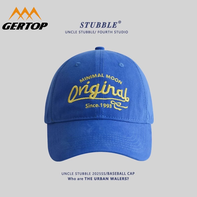 原创设计帽子情侣款加宽加深显脸小棒球帽女生韩系甜酷百搭鸭舌帽