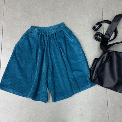 【小惜亦】秋季新款百搭宽松时尚潮流影子家灯芯绒五分裤