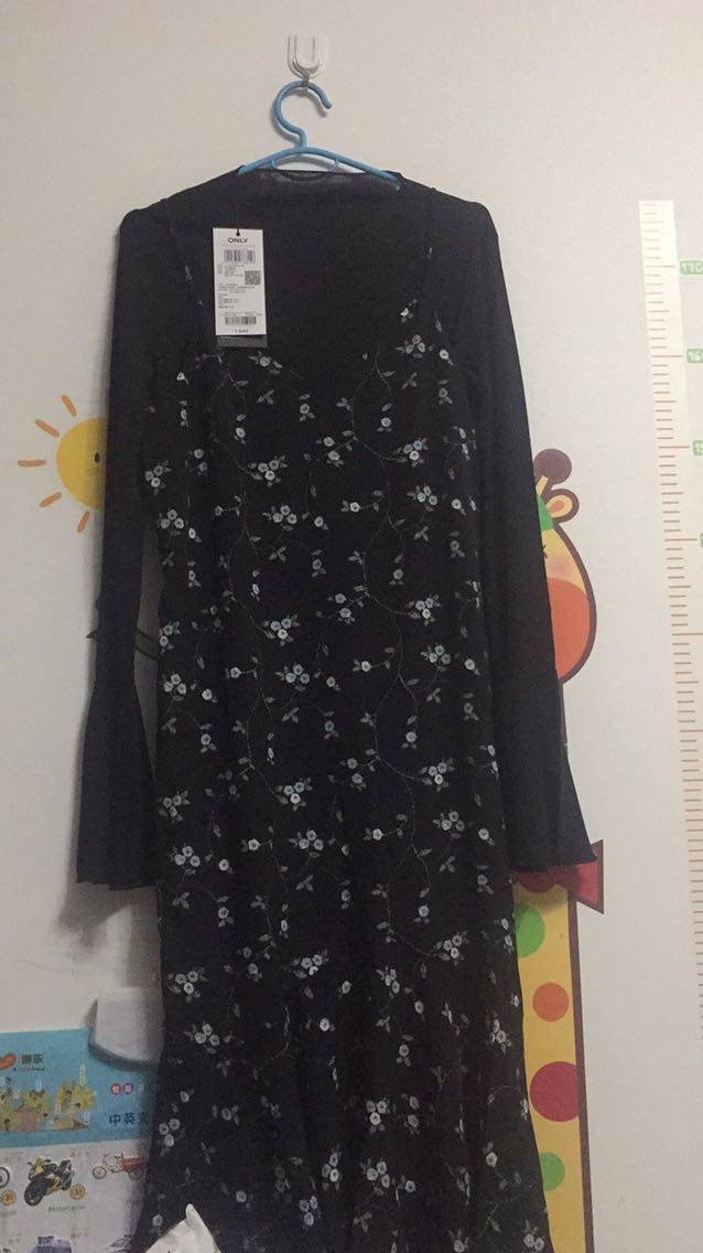 曼纱正品OL新款碎花两件套套装连衣裙